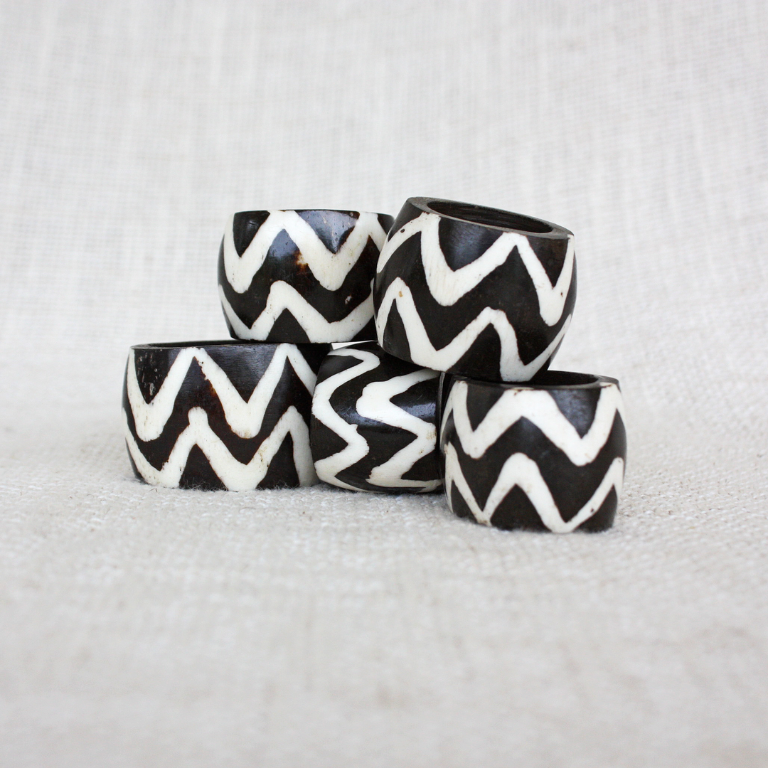 Bone Napkin Rings 1 Bone Napkin Rings
