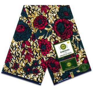 Ankara print 6 yards, african fabric 6 yards, dutch wax fabric hollandais, kitenge fabric, african print fabric Duanas, 6 yards ankara