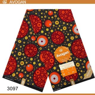 African Kitenge Cotton Fabric [6 Yards]