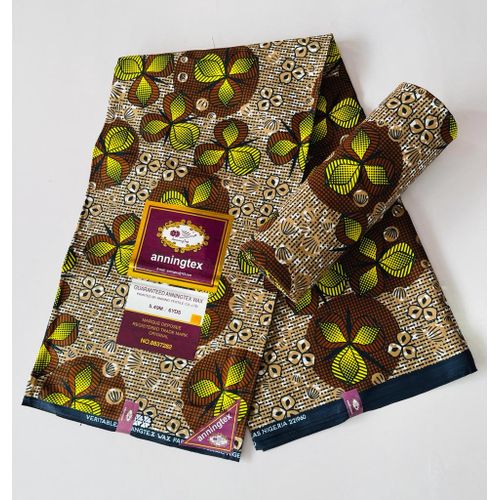 African Fabric/ Ankara - Multicolored 'Garden of Hope’ Design, YARD or WHOLESALE 1 African Fabric/ Ankara - Multicolored 'Garden of Hope’ Design, YARD or WHOLESALE