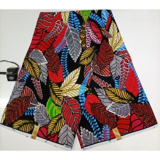 African Fabric/ Ankara - Multicolored 'Garden of Hope’ Design, YARD or WHOLESALE