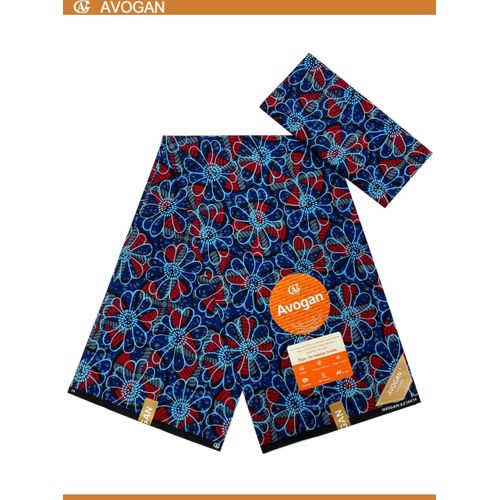 African Fabric/ Ankara - Multicolored 'Garden of Hope’ Design, YARD or WHOLESALE 1 African Fabric/ Ankara - Multicolored 'Garden of Hope’ Design, YARD or WHOLESALE