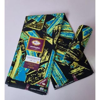 African Fabric/ Ankara - Multicolored 'Garden of Hope’ Design, YARD or WHOLESALE