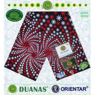 African Fabric/ Ankara - Multicolored 'Garden of Hope’ Design, YARD or WHOLESALE