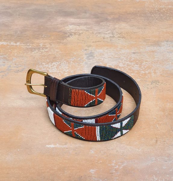 36″-41″ Maasai beaded belt 1 36″-41″ Maasai beaded belt