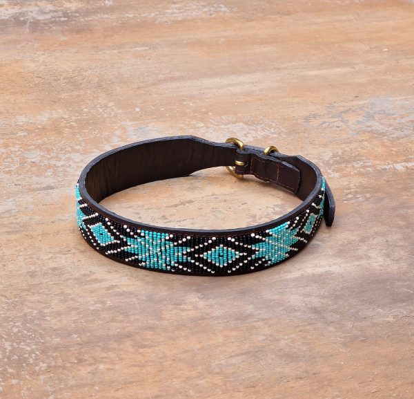 21″-24″ Maasai beaded dog collar 1 21″-24″ Maasai beaded dog collar