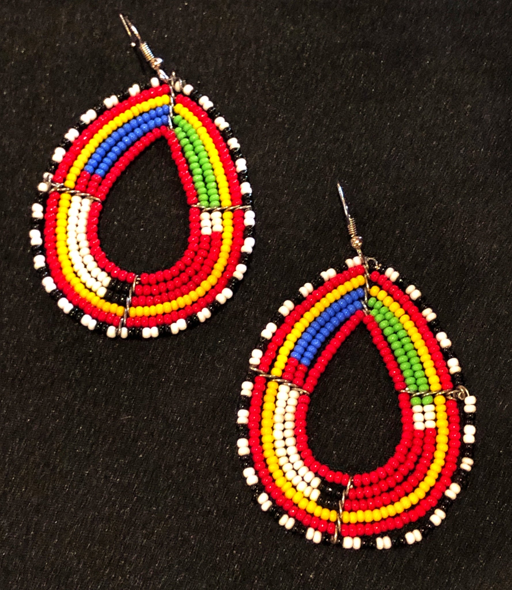 Earrings Teardrop Style Handmade 1 Earrings Teardrop Style Handmade