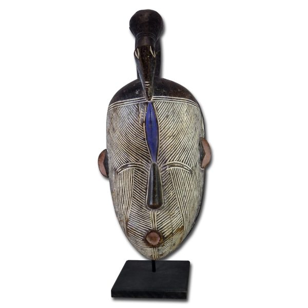 Exclusive African mask "Songi tribe II" with stand 1 Exclusive African mask "Songi tribe II" with stand