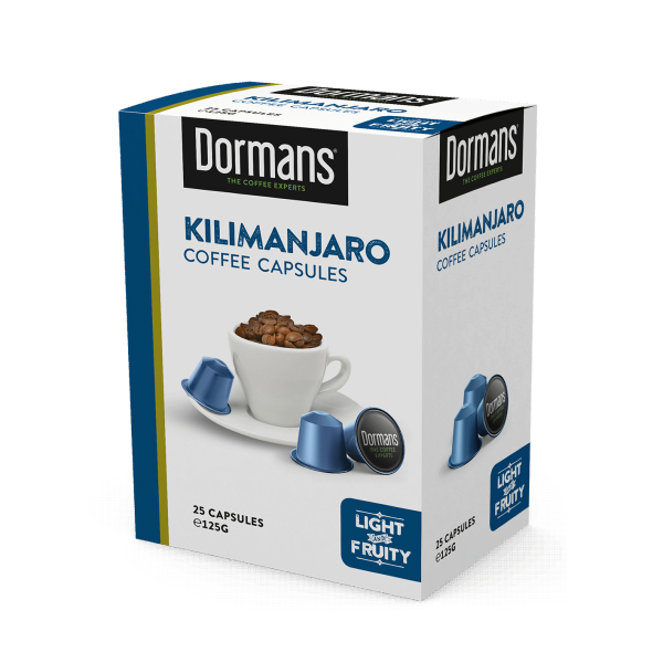 COFFEE CAPSULES - KILIMANJARO - DORMANS 1 COFFEE CAPSULES - KILIMANJARO - DORMANS