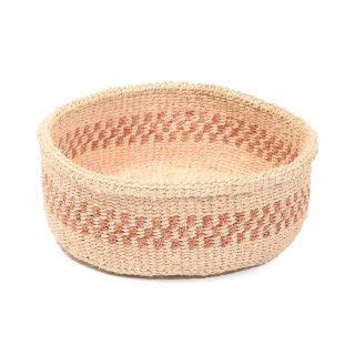 HARIRI: Brown Striped Bread Basket