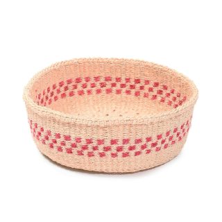 RANGI: Red Striped Bread Basket