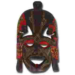 African wooden mask "Kissing Mask", small