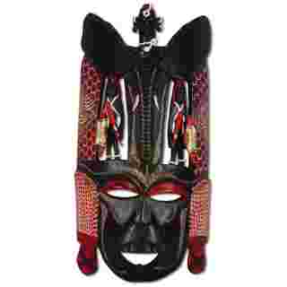 Wooden mask "Massai Mask", large