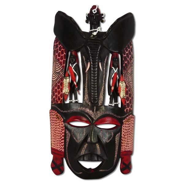 Wooden mask "Massai Mask", large 1 Wooden mask "Massai Mask", large