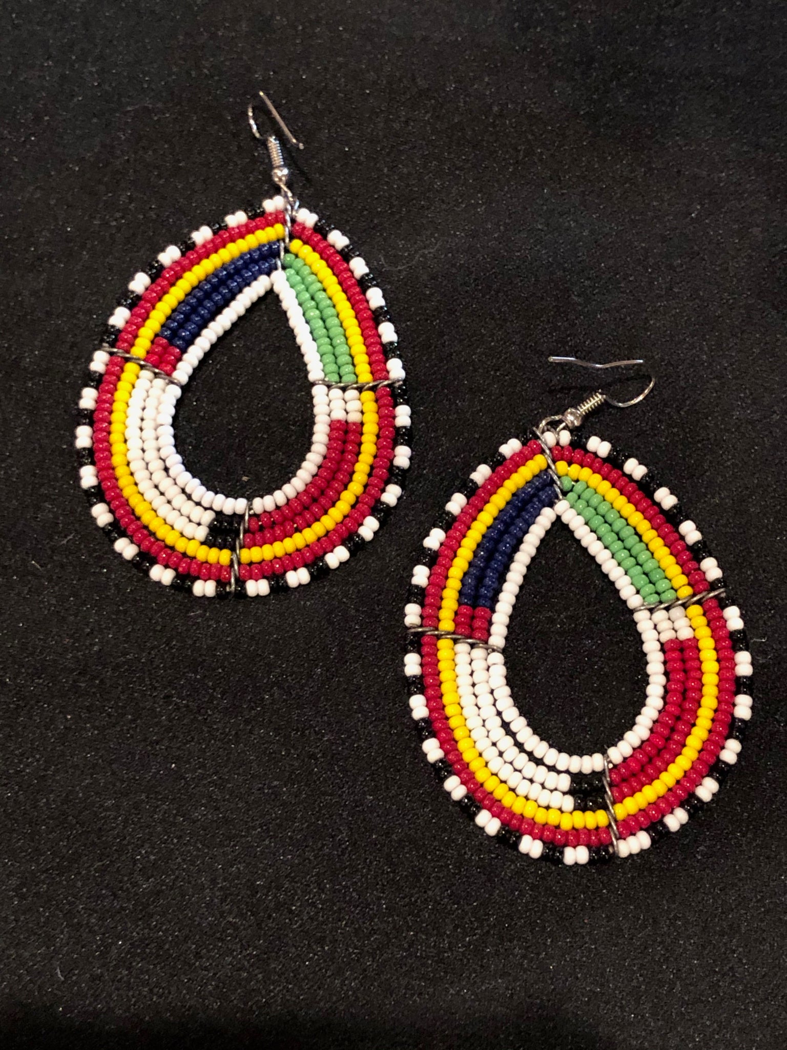 Earrings Teardrop Style Handmade 1 Earrings Teardrop Style Handmade