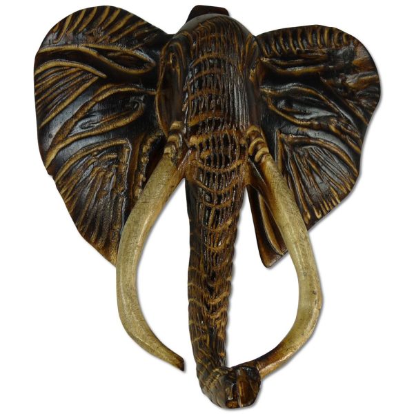 Africa Wall Decoration Elephant Long Tusker 1 Africa Wall Decoration Elephant Long Tusker