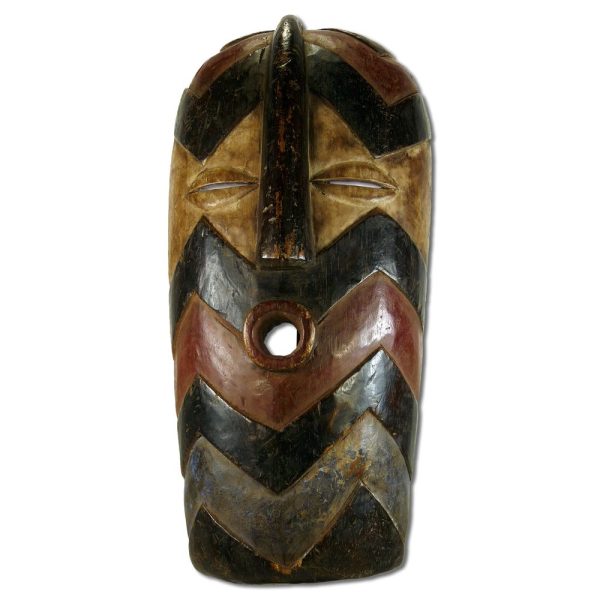 Exclusive wooden Africa mask "Bazongwè Tribe", unique piece 1 Exclusive wooden Africa mask "Bazongwè Tribe", unique piece