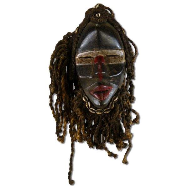 Exclusive wooden Africa mask "Dan Tribe", unique piece 1 Exclusive wooden Africa mask "Dan Tribe", unique piece