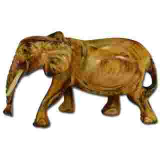 Wooden figure elephant "Jacaranda", small