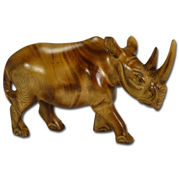 Wooden figure rhino "Jacaranda", large 1 Wooden figure rhino "Jacaranda", large
