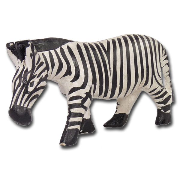 Wooden zebra "African Fury", small 1 Wooden zebra "African Fury", small