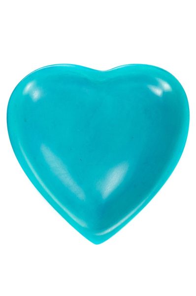Aqua Heart Decorative Soapstone Dish 5 Aqua Heart Decorative Soapstone Dish