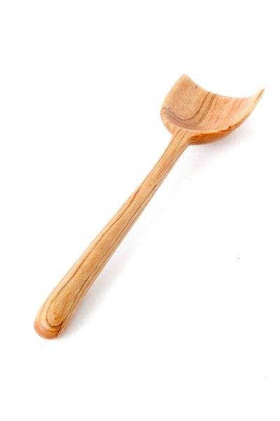 Set of 4 Kenyan Wild Olive Wood Serving Shovel Spoons 2 Set of 4 Kenyan Wild Olive Wood Serving Shovel Spoons