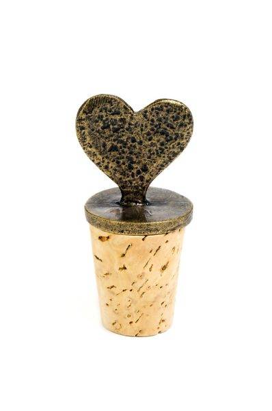 South African Lovely Heart Wine Bottle Stopper 1 South African Lovely Heart Wine Bottle Stopper