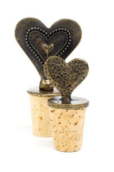 South African Lovely Heart Wine Bottle Stopper 3 South African Lovely Heart Wine Bottle Stopper