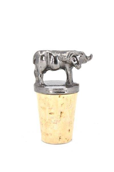 African Water Buffalo Bottle Stopper 1 African Water Buffalo Bottle Stopper