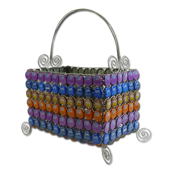 Magazine rack "Bottle Caps" 1 Magazine rack "Bottle Caps"