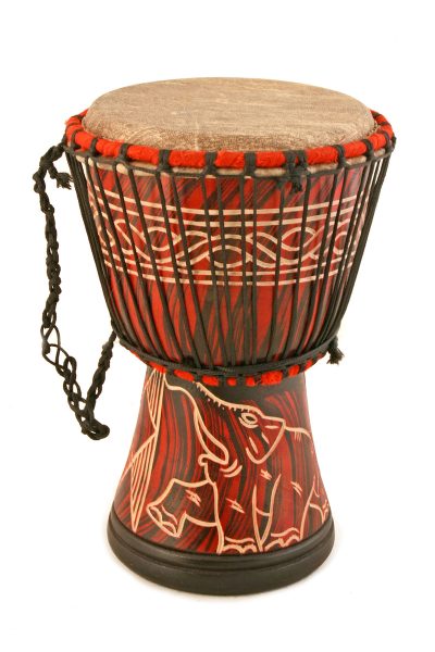 Small Ghanaian Djembe Hand Drums 2 Small Ghanaian Djembe Hand Drums