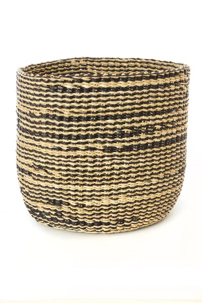 Marled Elephant Grass Nesting Baskets 5 Marled Elephant Grass Nesting Baskets
