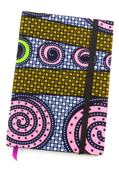 Ghanaian Ankara Cloth Covered Journals - Lined and Unlined 9 Ghanaian Ankara Cloth Covered Journals - Lined and Unlined