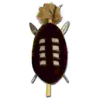 Africa decoration "Zulu shield Mini XXS", approx. 16 cm
