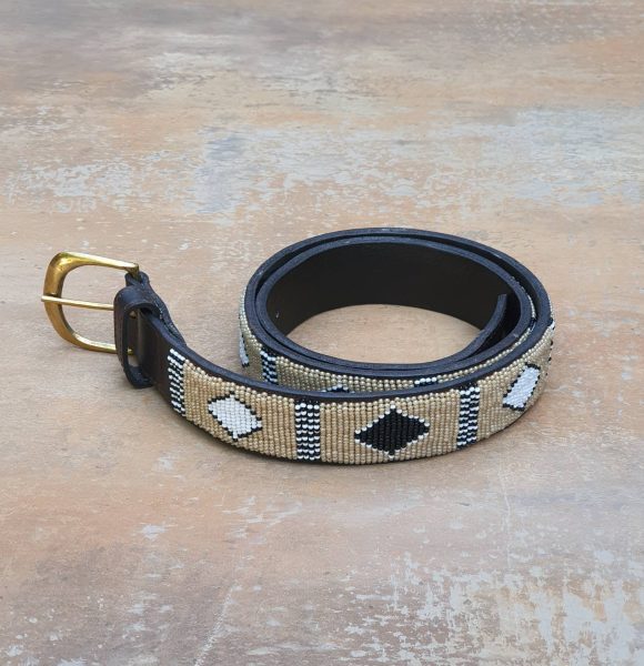 32″-37″ Maasai beaded belt, Leather beaded belt, Unisex leather belt 1 32″-37″ Maasai beaded belt, Leather beaded belt, Unisex leather belt