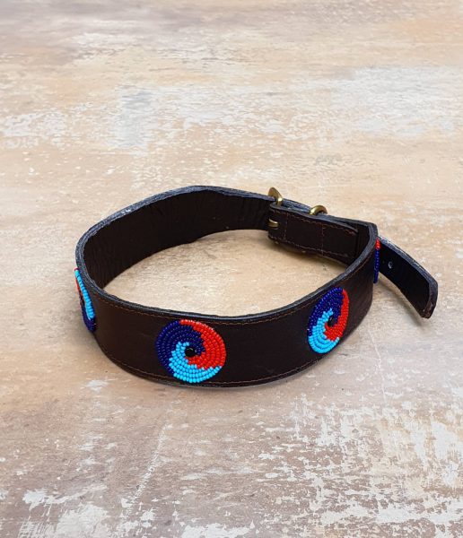 18″-21″ Maasai beaded dog collar, Beaded dog collar, Dog collar 1 18″-21″ Maasai beaded dog collar, Beaded dog collar, Dog collar