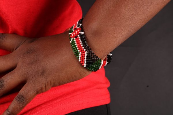 Kenyan Flag Bracelet