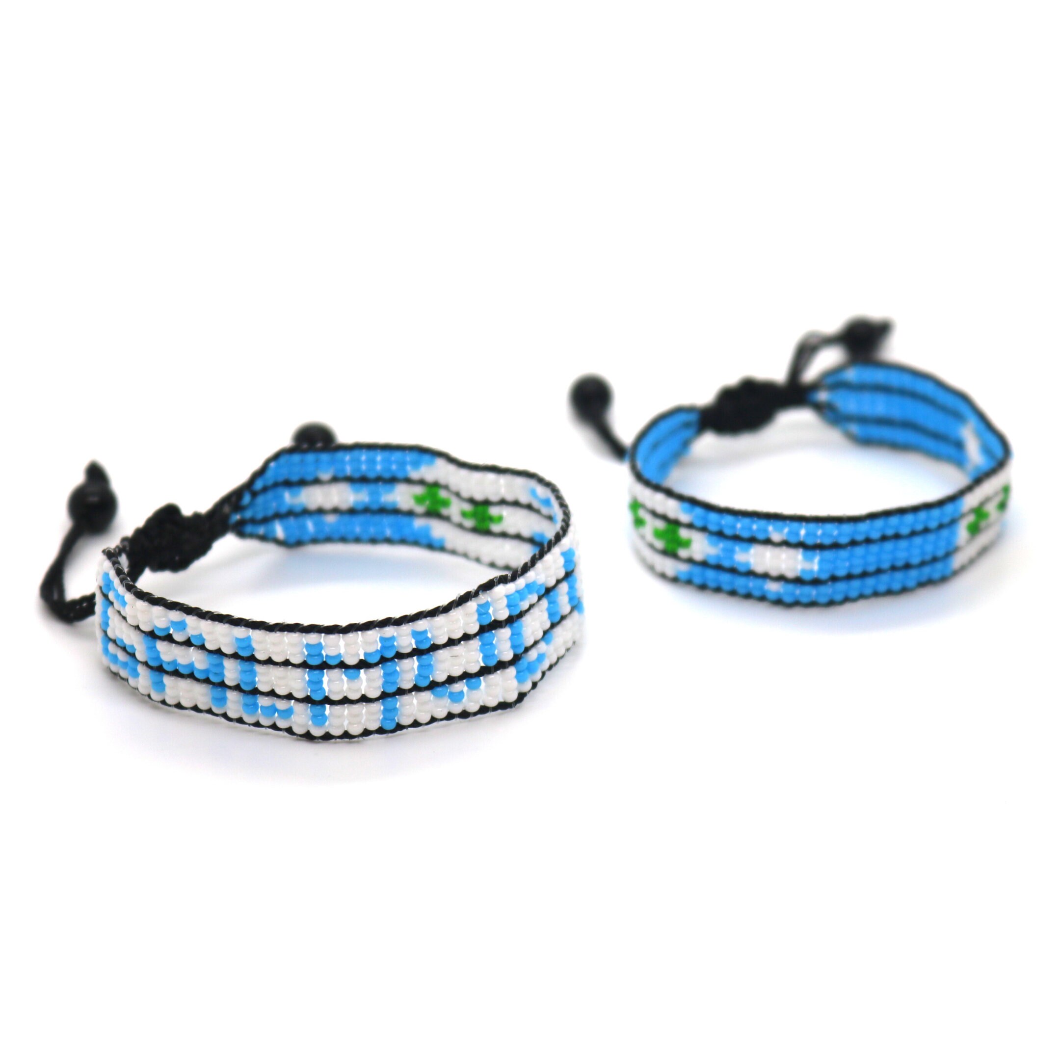 Galmudug Flag adjustable beaded Bracelet, Galmudug Bracelet 1 Galmudug Flag adjustable beaded Bracelet, Galmudug Bracelet