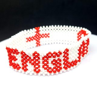 England Flag Bracelet