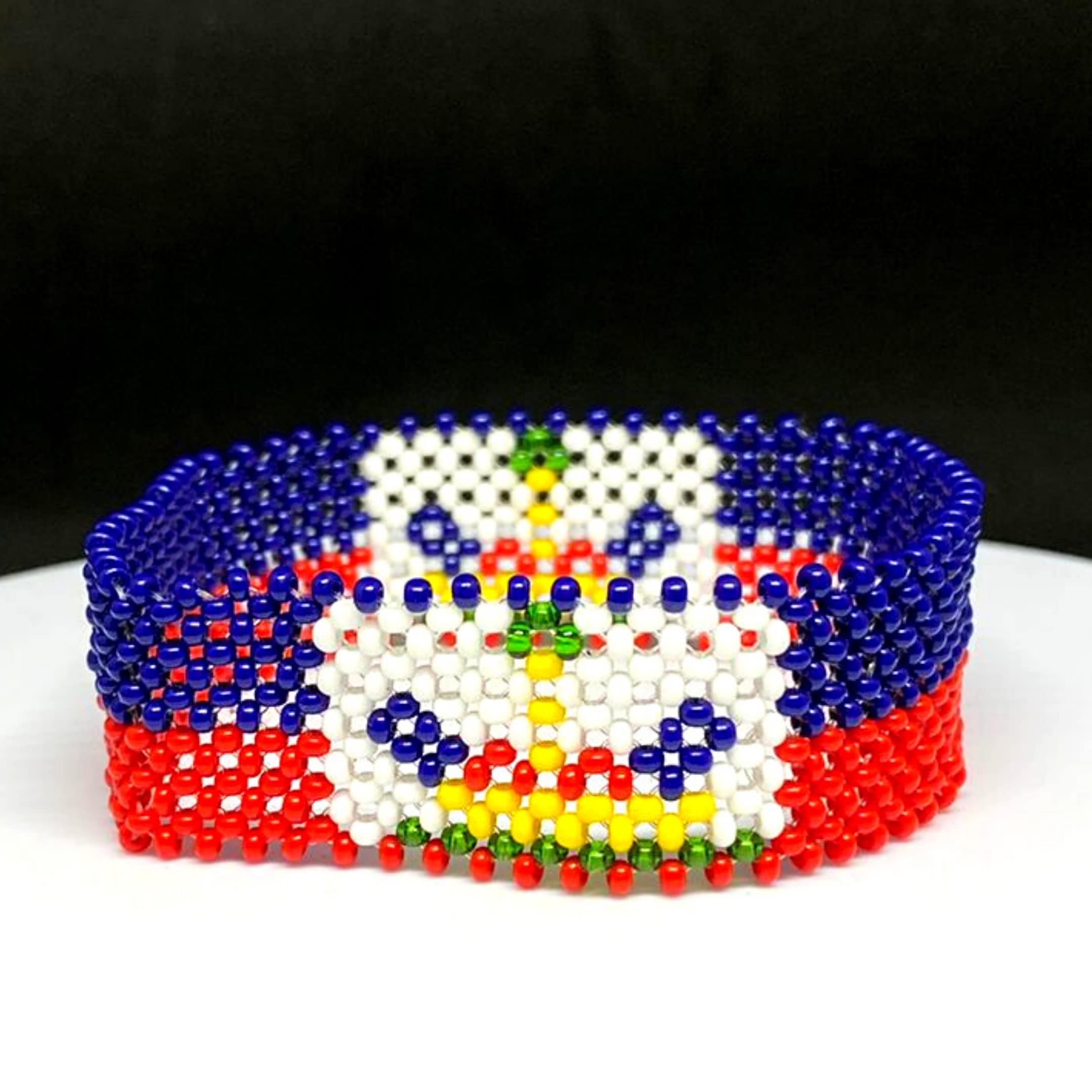 Haiti Flag Bracelet 1 Haiti Flag Bracelet