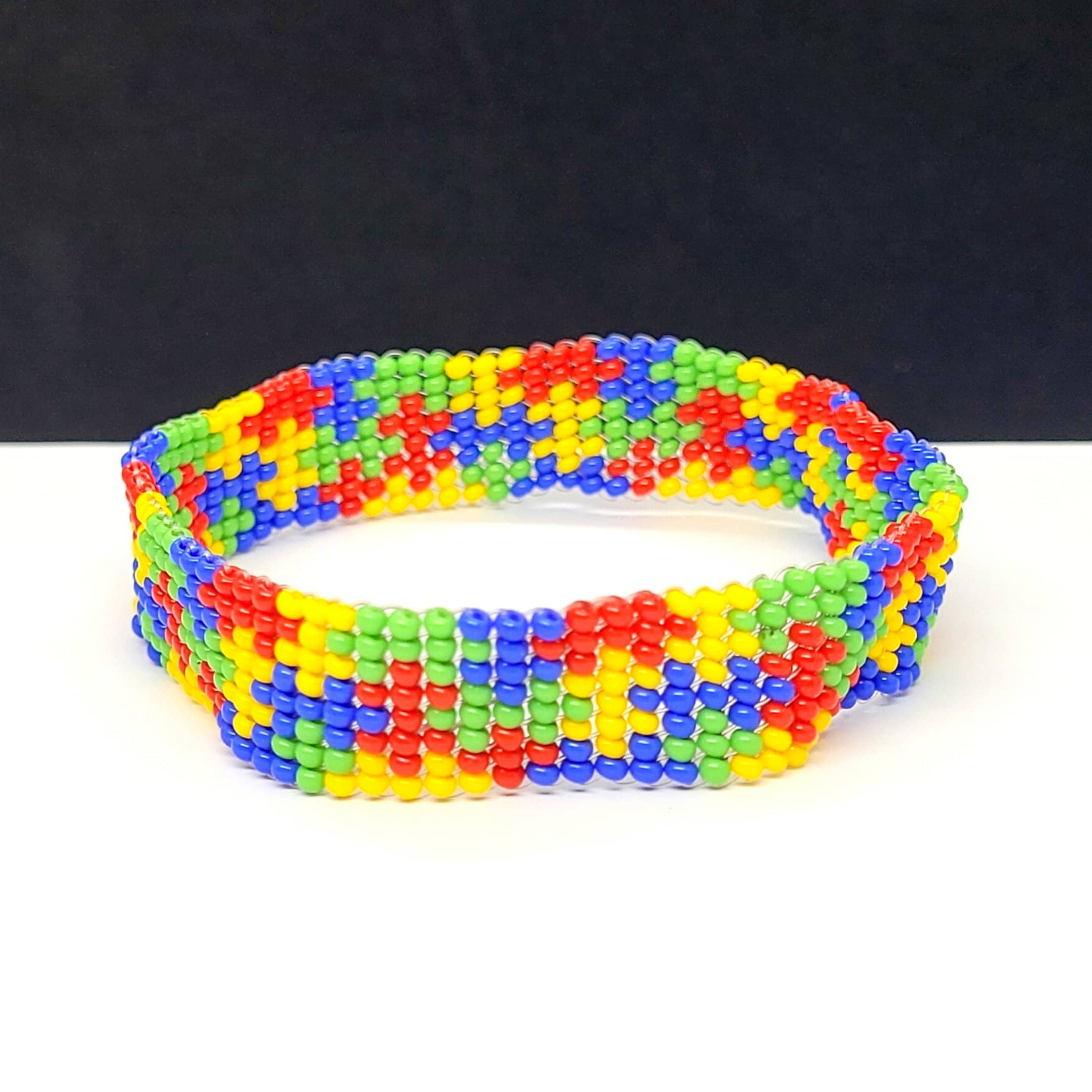 Autism beaded Bracelet 1 Autism beaded Bracelet