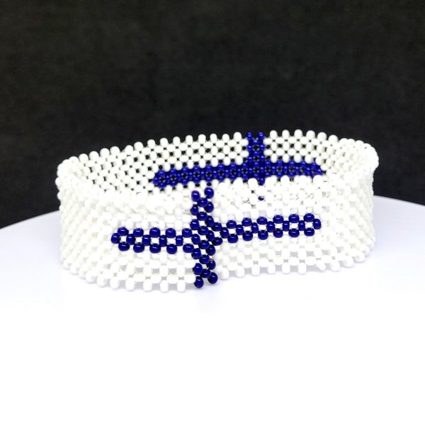 Finland Flag Bracelet