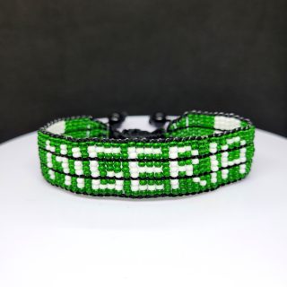 Nigeria Flag adjustable Bracelet