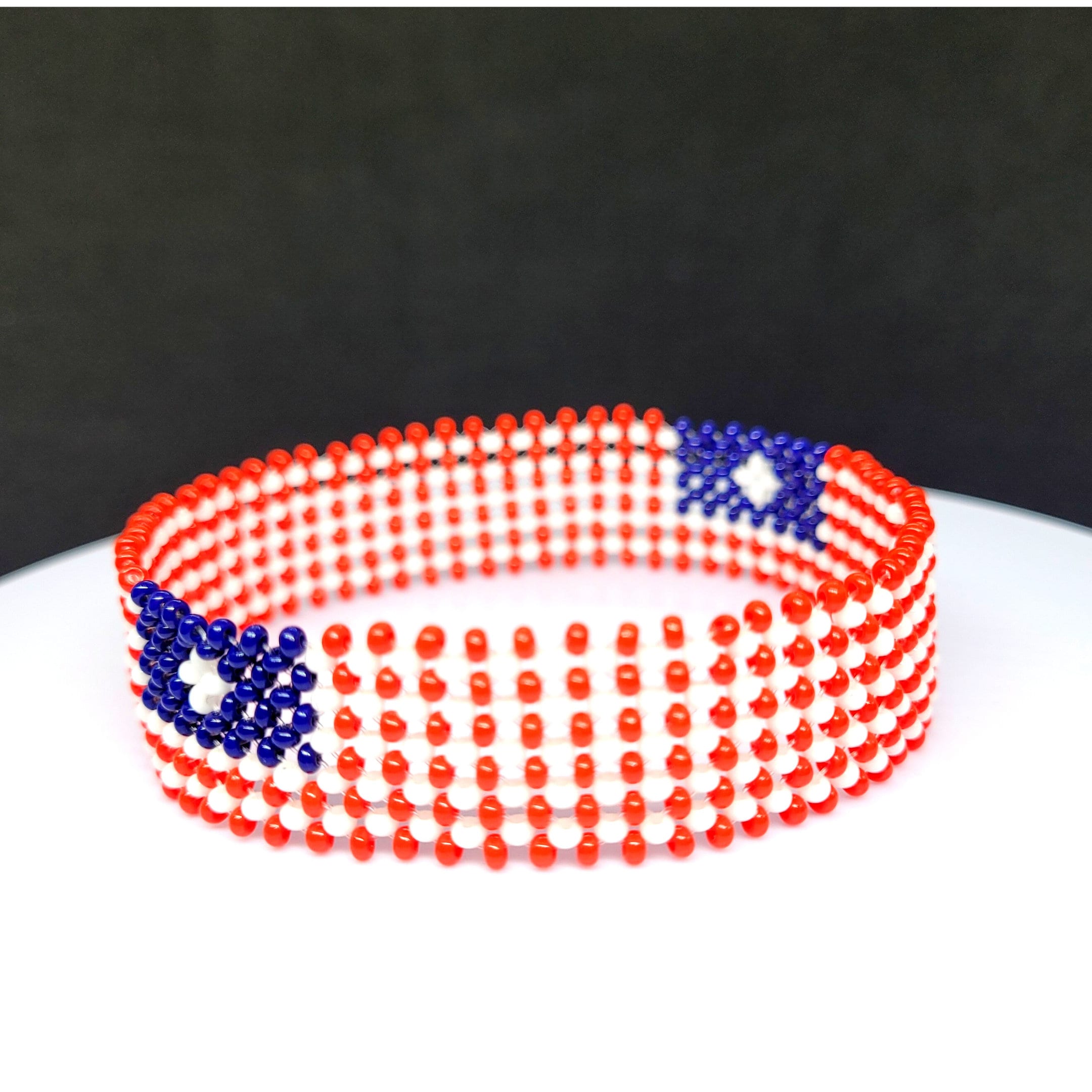 Liberia Flag Bracelet 1 Liberia Flag Bracelet