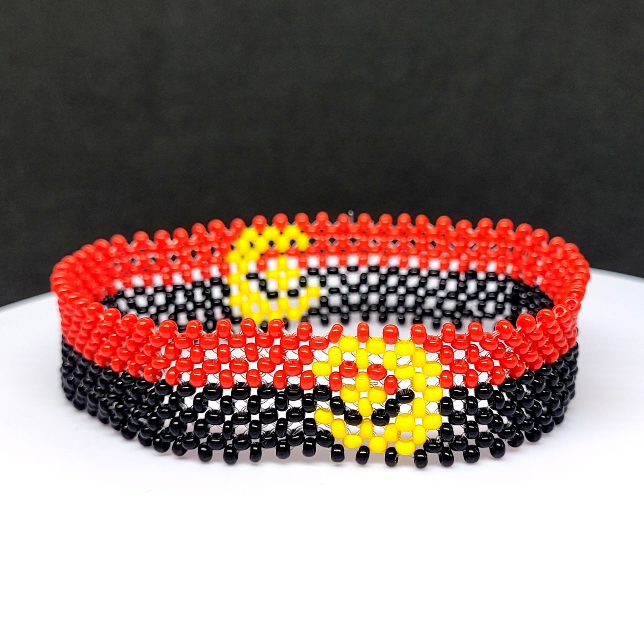 Angola Flag Bracelet 1 Angola Flag Bracelet