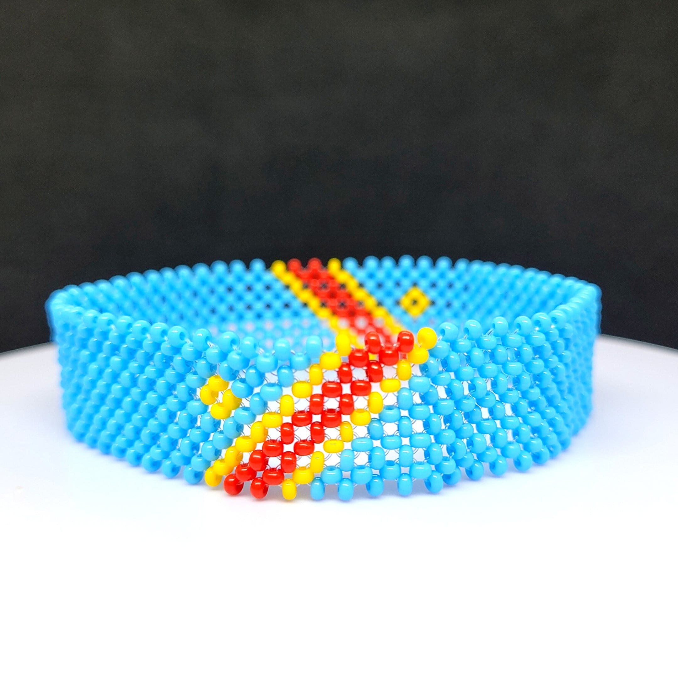 DR Congo Flag Bracelet 1 DR Congo Flag Bracelet