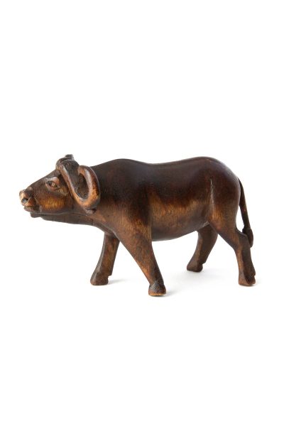 Kenyan Jacaranda Wooden Buffalo Sculpture 2 Kenyan Jacaranda Wooden Buffalo Sculpture