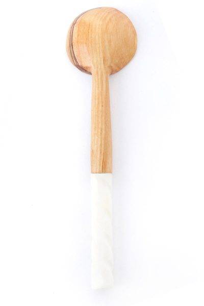 Spiral Handle Wild Olive Coffee Spoon 3 Spiral Handle Wild Olive Coffee Spoon