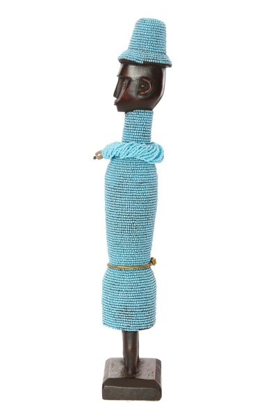 19" Beaded Namji Dolls with Necklaces and Hats 5 19" Beaded Namji Dolls with Necklaces and Hats